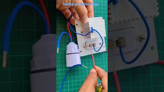 Fan dimmer and switch connection [upl. by Ainsley]