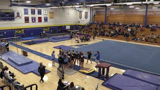 Mukwonago High School Gymnastics  Meet 1282021 [upl. by Frodina]