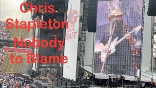 Nobody to Blame  Chris Stapleton  With George Strait  Ames IA  May 25 2024 [upl. by Lleuqar30]