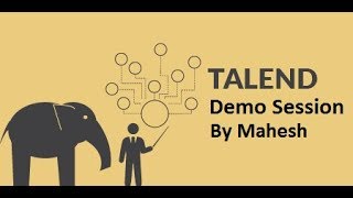 Talend Demo Session on Data Integration  By Mahesh  Contact 919700465570 [upl. by Anana264]