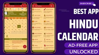 Best Free Hindu Calendar App for Android [upl. by Magocsi723]