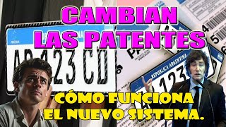 🚗⚠️​😲​ Cambian las patentes ⚠️ Cómo funciona el nuevo sistema que quiere implementar el Gobierno [upl. by Lena]