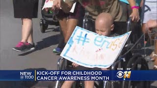 Erase Kid Cancer Campaign Kick Off At Cook Childrens [upl. by Blum]