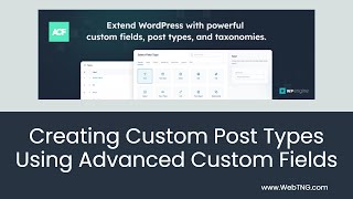 Creating Custom Post Types With Advanced Custom Fields [upl. by Retse]