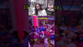 Moist Critical Has a Claw Machine in his Room moistcr1tikal penguinz0 arcade clawmachine room [upl. by Jet469]