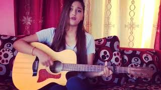 Reshma Ghimire  Dilbaro Ungli Pakad Ke Tune On Guitar [upl. by Reiser]