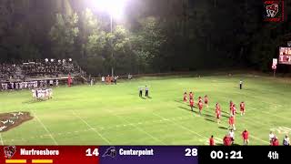 Murfreesboro Rattlers vs Centerpoint Knights [upl. by Ueihttam]