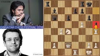 Levon Aronian vs Hikaru Nakamura  Final Round of Gibraltar Chess Festival 2018 [upl. by Akiret787]