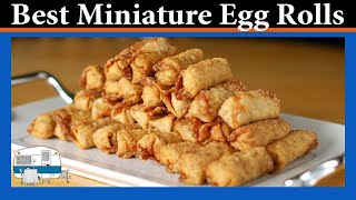 How to make Mini Egg Rolls [upl. by Bunow]