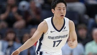 河村勇輝がNBA通算10試合目の出場…グリズリーズはエース復帰戦を白星で飾る [upl. by Garrott292]