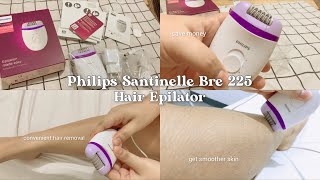 📦 Philips BRE 225 Corded Compact Hair Epilator Unboxing First Impression How to Use [upl. by Ailaroc650]