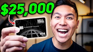 How To Get A 25000 Navy Federal Credit Union Credit Card [upl. by Sehcaep]