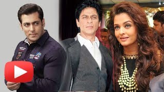 When Salman Khan Shahrukh Khan Aishwarya Rai Forgot Their Enmity  MUST WATCH [upl. by Stoneham156]