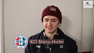 Interviews zum Spiel SERC Schwenningen vs HEC Heilbronn 011224 BWLiga 202425 [upl. by Ygief]