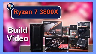 Ryzen 7 3800X Gaming PC — Build Video amp Parts Review [upl. by Zobias]