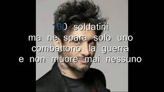 fabrizio moro giocattoli karaoke [upl. by Cheke]