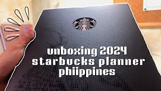 Unboxing 2024 Starbucks Planner PH [upl. by Grosberg]