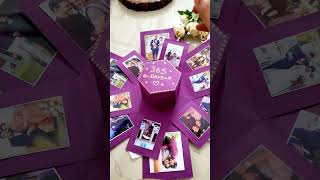 Gift box diy weddinggift photobox resinkeychain photoframe [upl. by Nohtanhoj]