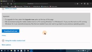 Windows 10 Media Creation tool update version 1511 is back online and here is why it was offline [upl. by Gilead958]