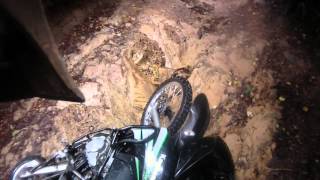 KLR650 Oops while Trail Riding [upl. by Gothart]