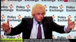 108 UNSPUN BORIS JOHNSON CLIP [upl. by Aicirtak]