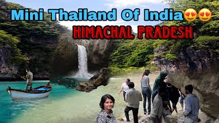 Mini Thailand Of India  Jibhi Waterfall  Himachal Pradesh Solo trip Vlog Series  Day33 [upl. by Veriee]