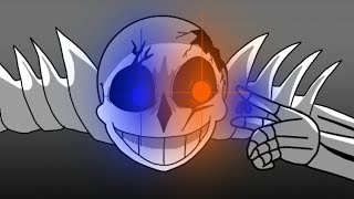 Error 404 Sans VS Ultra Sans Animation Remake [upl. by Aurlie]