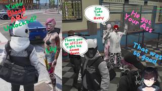 Yuno Cop RideAlong Yuno Blood Arc Unlocked  Maze Bank Chase  Clown Ride along  GTA Nopixel 40 [upl. by Ludeman720]