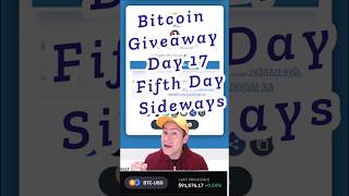 Bitcoin Giveaway Day 17 Fifth Day Sideways giveaway satoshis bitcoinrevolution [upl. by Vachel111]