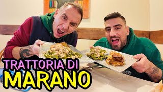 MANGIO IN TRATTORIA CON UN MIO FOLLOWER  Trattoria di Marano [upl. by Ydarb267]