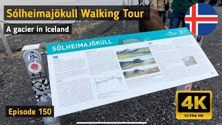 Iceland Solheimajokull Glacier Walking Tour  THE WIND IS SO STRONG AND BIG  Sólheimajökulll [upl. by Popper199]