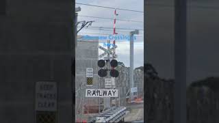 Cranbourne level crossing then after now levelcrossingCranbourne￼ [upl. by Cioban]