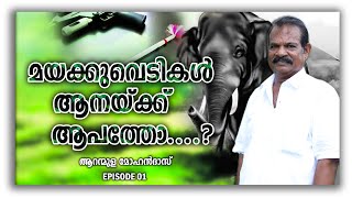 ആനകൾക്ക് ഒന്നിൽ കൂടുതൽ മയക്കുവെടി വെക്കേണ്ട സാഹചര്യങ്ങൾ Aranmula Mohandas Episode 01 [upl. by Cirillo]