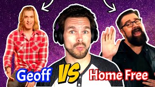 Geoff Castellucci VS Home Free  Christmas Themed Reaction [upl. by Shaughn695]