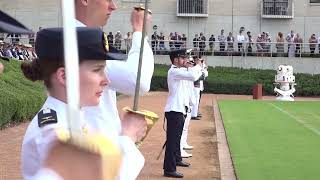 ADFA Chief of the Defence Force CDF Parade 2024 [upl. by Eugenia576]