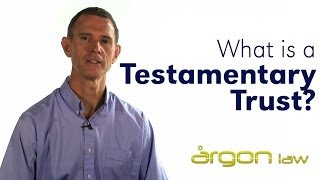 What is a Testamentary Trust  John Gallagher Argon Law Sunshine Coast Lawyer [upl. by Damarra]