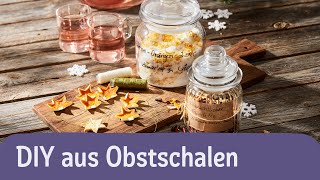 DIY Geschenke aus Obstschalen  REWE Deine Küche [upl. by Hadsall]