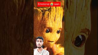 Groot and Rocket emotional seen  marvel guardiansofthegalaxygroot iamgroot mcu rocket shorts [upl. by Aurore]