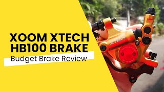 2021 Xoom Xtech HB100 Semi Hydraulic Brake  Budget Brake Review  Okay ba ang Xoom [upl. by Englis]