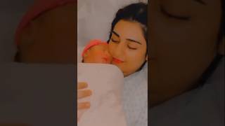 Sarah khan blessed with baby boy  Sarah falak shared a video with second born baby sarahkhan [upl. by Jesus278]