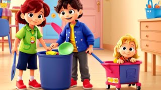 Exploring Household Chores  Daily Chores Activities  Learn English Vocabulary for Kids [upl. by Aihsenor]