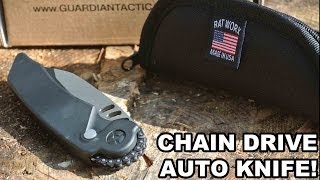 Chain Drive Auto Knife Rat Worx MRX [upl. by Ahsahtan917]