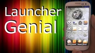 Personalización Genial Launcher  Locker con TEMAS  Pro Android [upl. by Drarreg803]