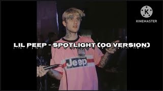 ☆Lil Peep☆  Spotlight OG Lyric Video [upl. by Garratt]