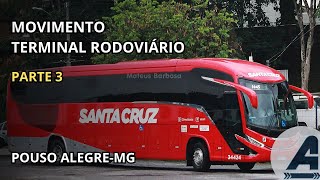 Movimento do Terminal Rodoviário de POUSO ALEGREMG  PARTE 3 [upl. by Taam]