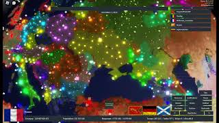 Forming the Franco British Union Part 5 Roblox Rise Of Nations [upl. by Terrill556]