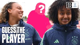 Its a tie Lily Yohannes and Chasity Grant go head to head in Guess The Player [upl. by Nnael181]