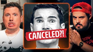 Comedian Jimmy Carr CANCELED Over 911 Joke amp WGA Strike Is Ending  Guest Reese Leonard  Ep 40 [upl. by Elohcim]