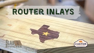 Slab Stitcher Router Inlay Kit  Howto [upl. by Brocky]