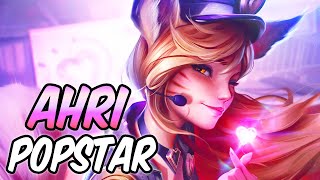 POPSTAR AHRI MID FULL AP GAMEPLAY  AHRI ASU REWORK  League of Legends [upl. by Accire126]